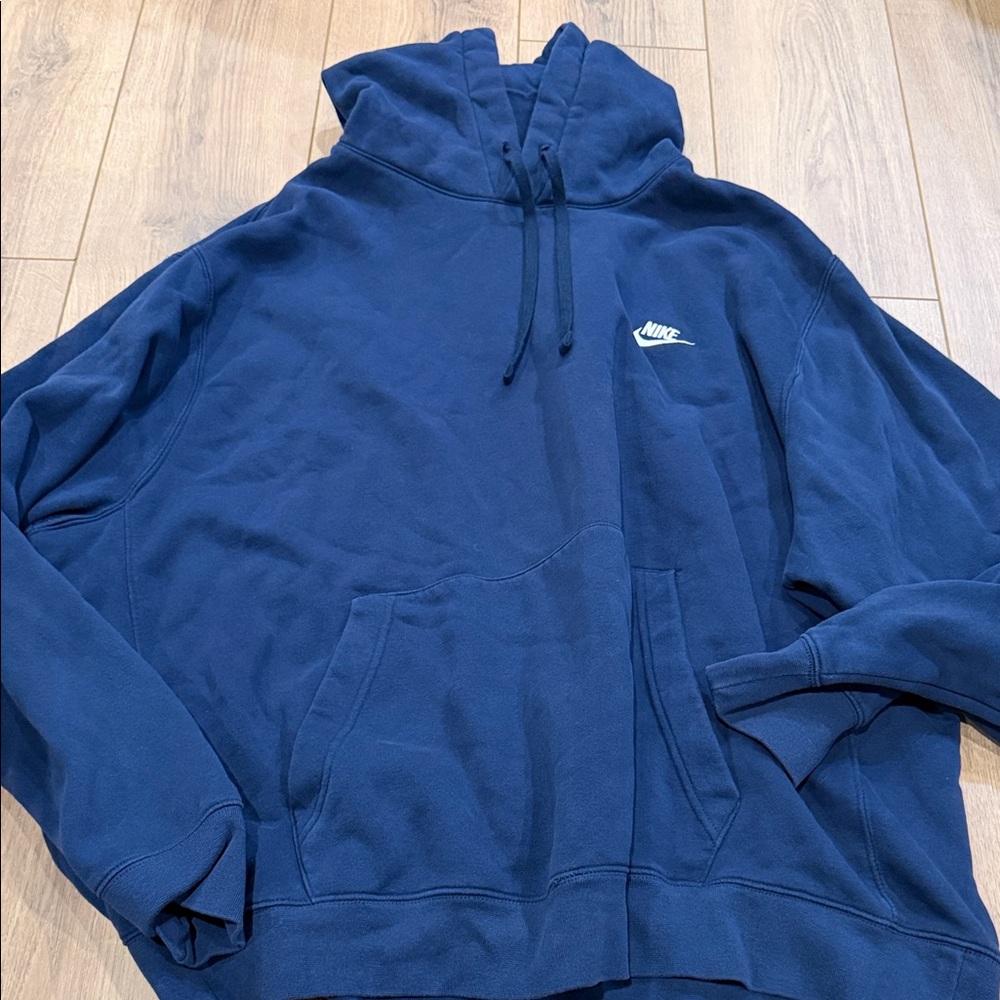 Nike Navy Pullover Hoodie